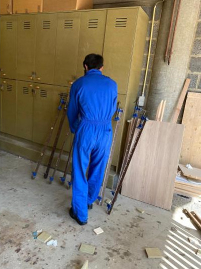 OKAN presentatie jongen stage